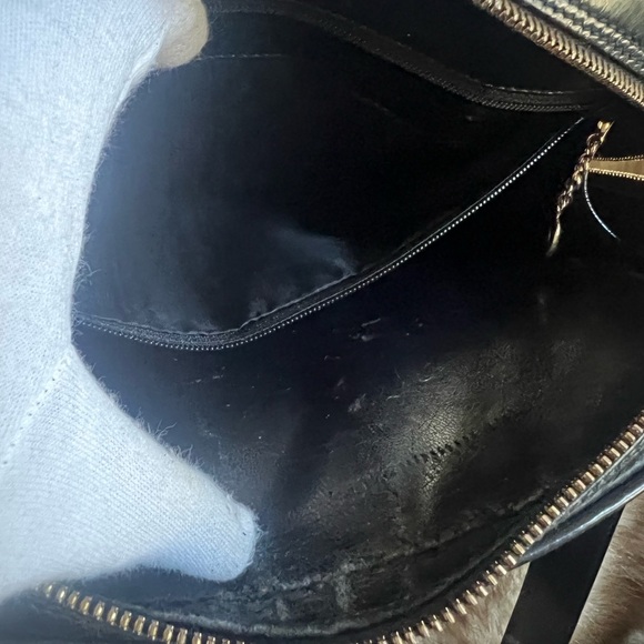 Gucci Vintage Patent Bamboo Shoulder Bag - Picture 11 of 13